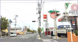 曙東の場所です