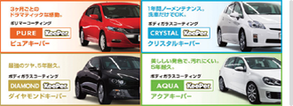 各種キーパーコーティング
